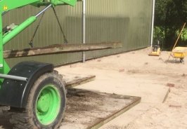 Buiten Gewoon - Ludema  Stelconplaten leggen - Boersma Wouterswoude